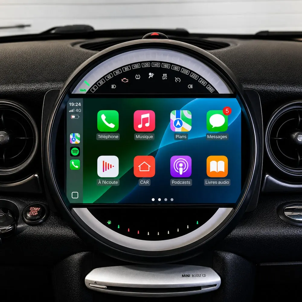 Radio Android 9″ para Mini Clubman (2007–2014) · vista 6