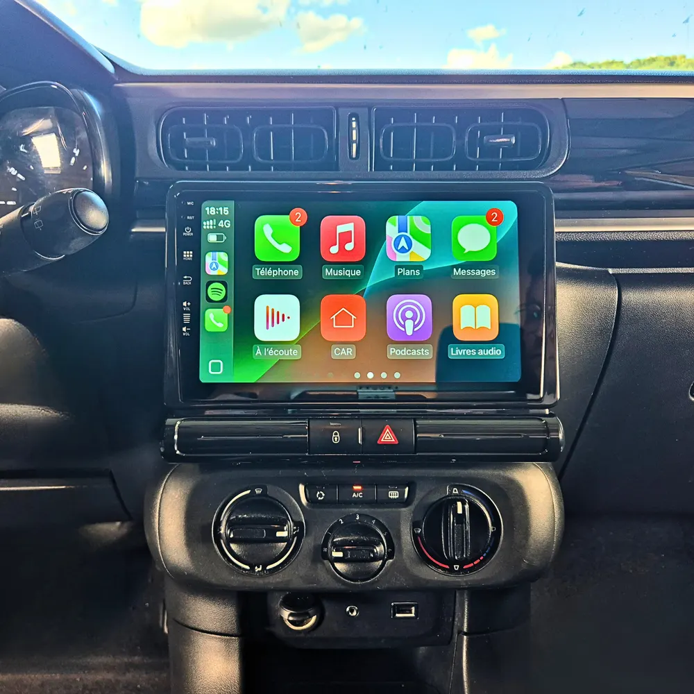 Radio Android 9″ para Citroën C3 III (2016–2023) · vista 6