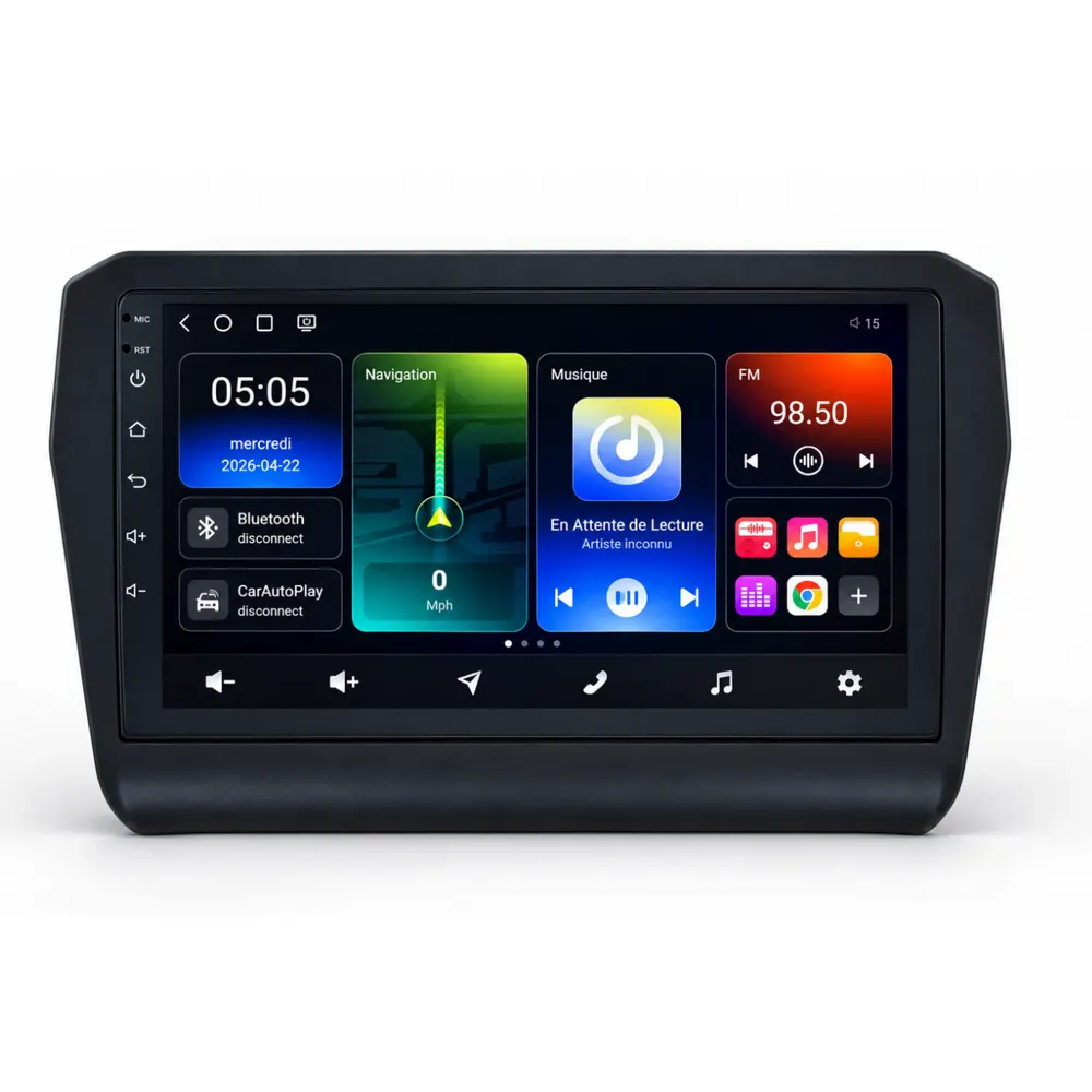 Radio Android 9″ para Suzuki Swift (2017–2024) · vista 2