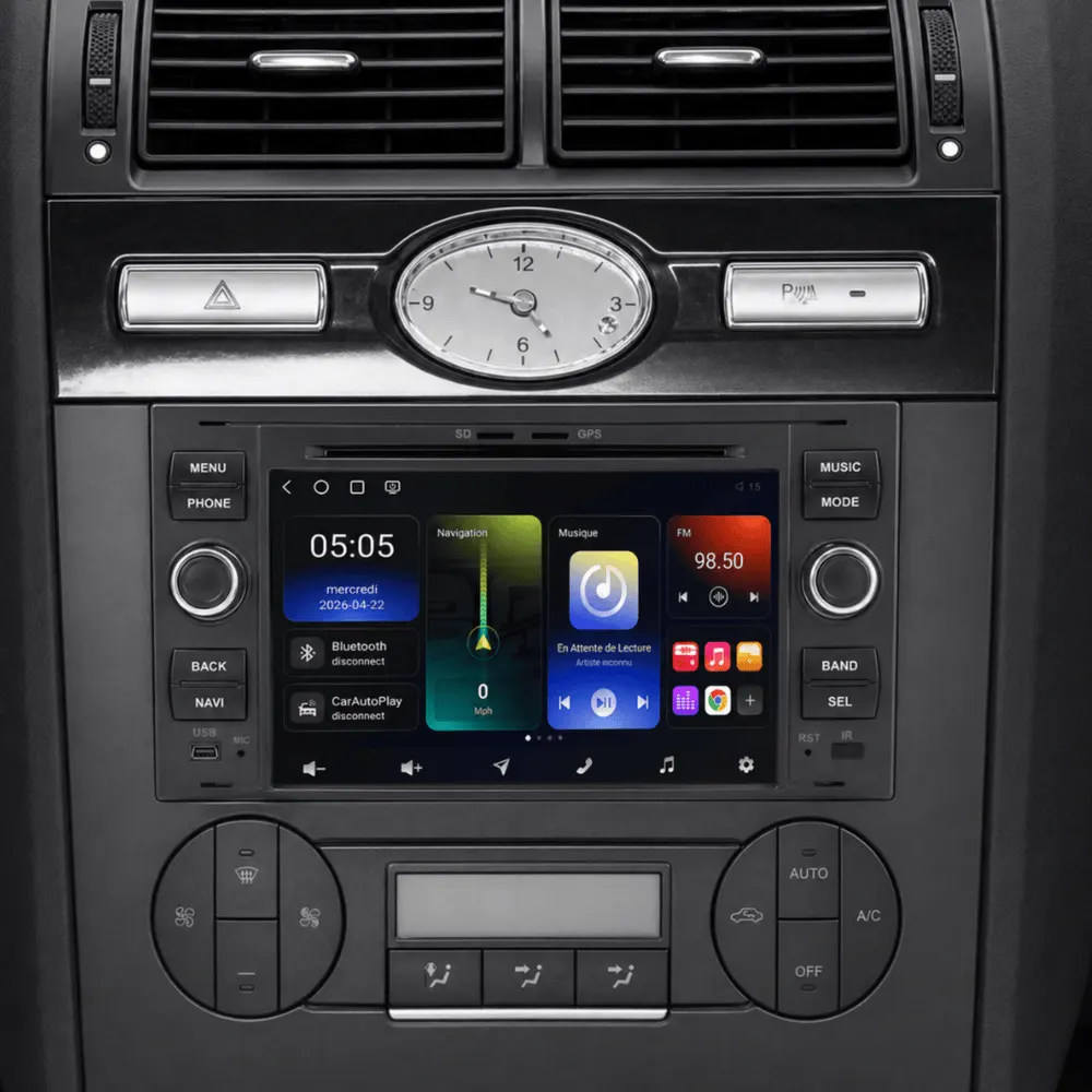 Radio Android 7″ para Ford Mondeo (2003–2007) · vista 6
