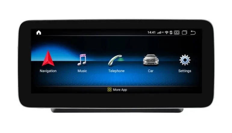 Pantalla Android 10,25″ para Mercedes Clase C W205 · NTG 5.5 (2018–2021) · vista 2