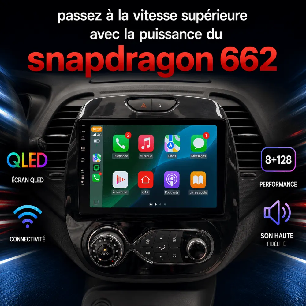 Radio Android 9″ para Renault Captur I
