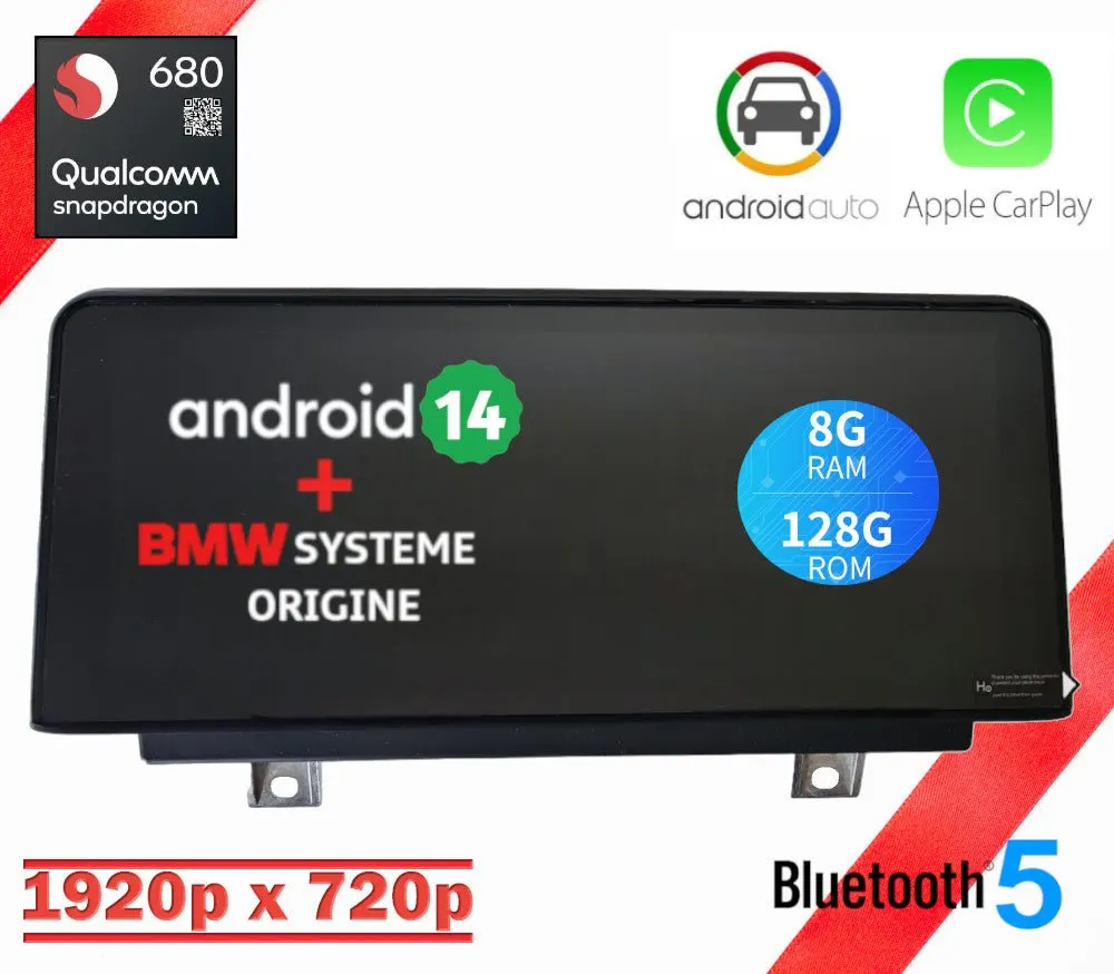 Pantalla Android 10,25″ para BMW X1 F48 · NBT