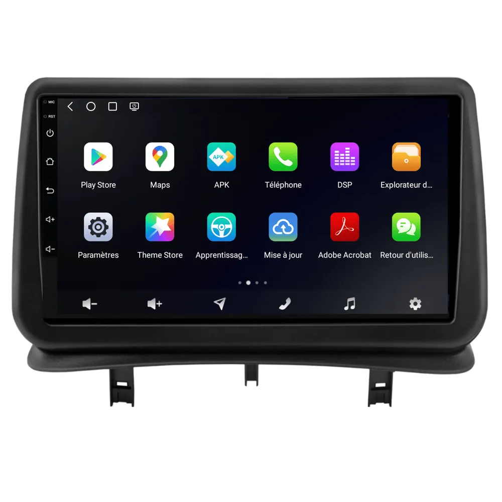 Radio Android 9″ para Renault Clio 3 (2005–2015) · vista 6