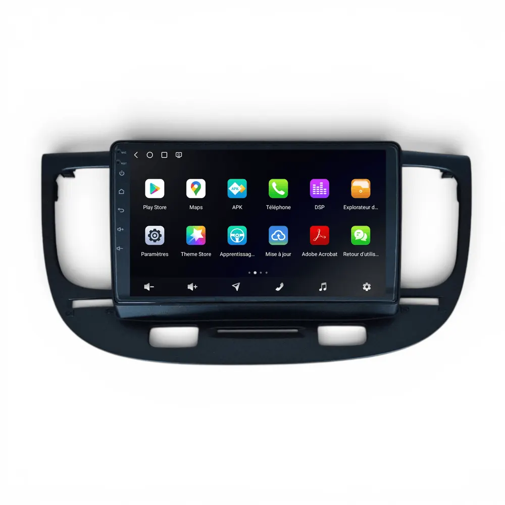 Radio Android 9″ para Kia Rio 2 (2005–2011) · vista 6