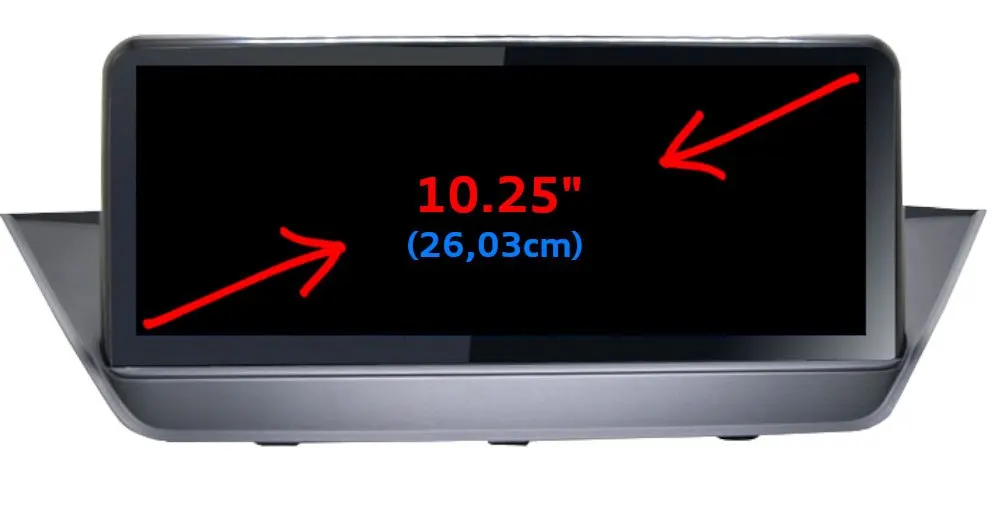 Pantalla Android 10,25″ para BMW X1 E84 (2009–2015) · vista 4