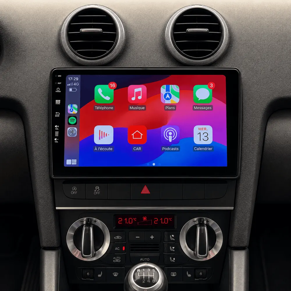 Radio Android 9″ para Audi A3 (2003–2013) · vista 5