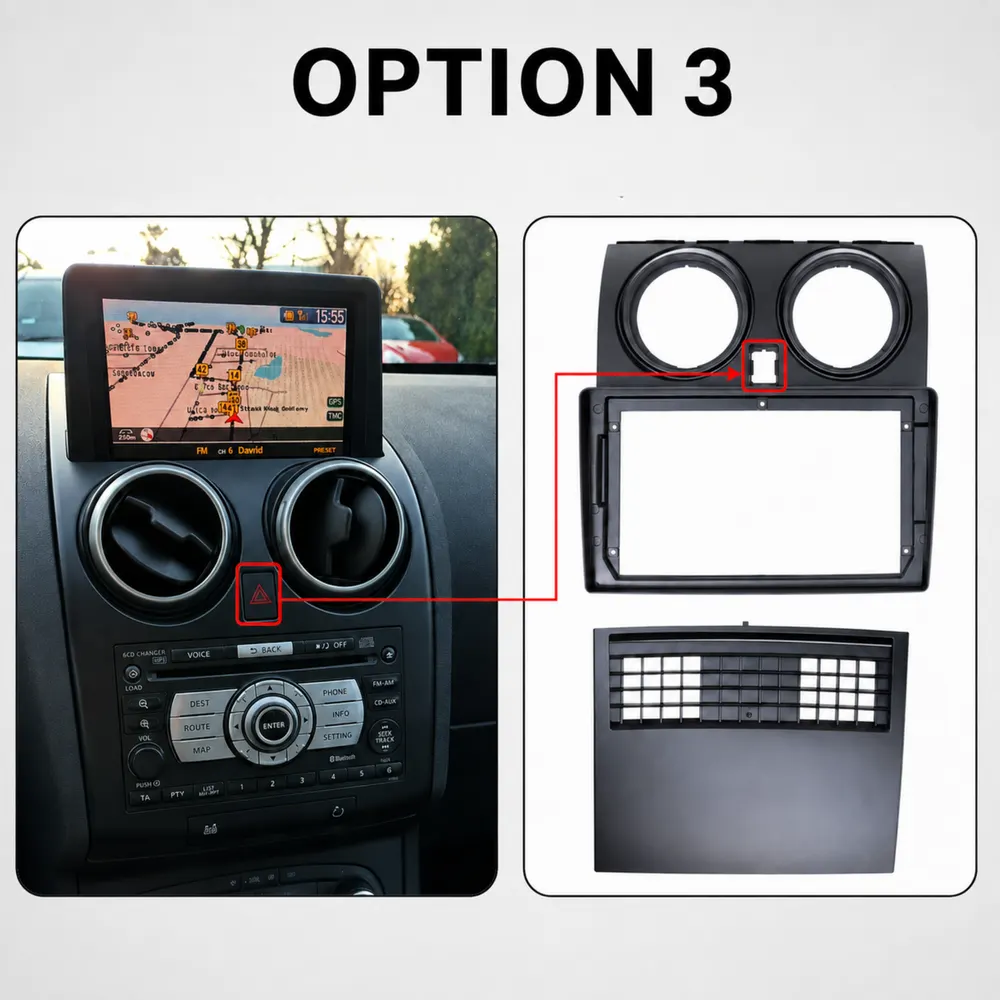 Radio Android 9″ para Nissan Qashqai J10 (2007–2013) · vista 8