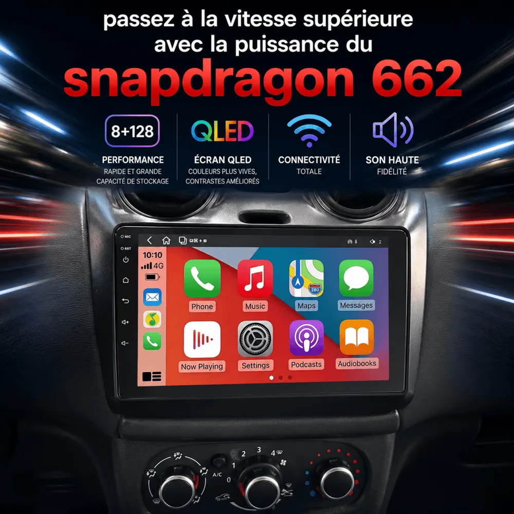 Radio Android 9″ para Dacia Dokker