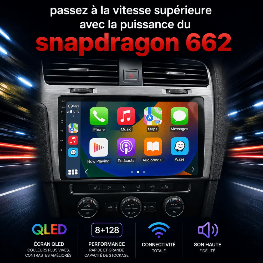 Radio Android 10,1″ para Volkswagen Golf 7