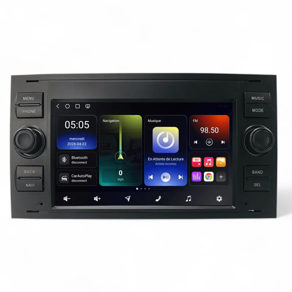 Radio Android 7″ para Ford Focus (2004–2007) · vista 5