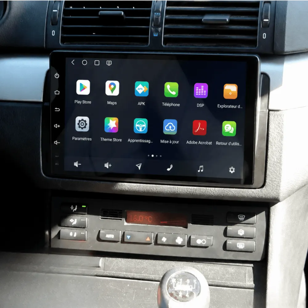 Radio Android 9″ para BMW Serie 3 E46 (1998–2006) · vista 5