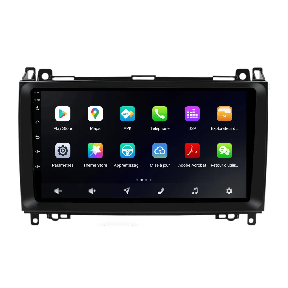 Radio Android 9″ para Mercedes Viano W639 (2006–2014) · vista 5
