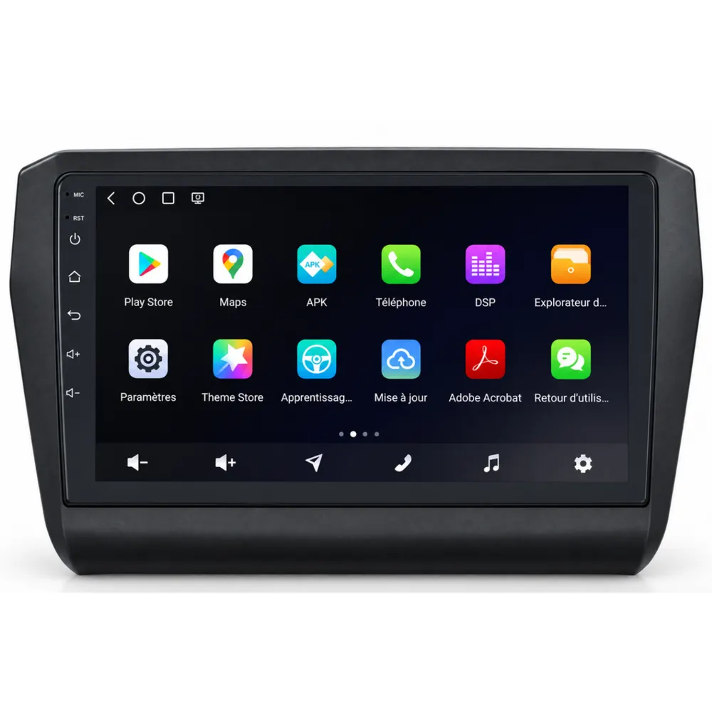 Radio Android 9″ para Suzuki Swift (2017–2024) · vista 5