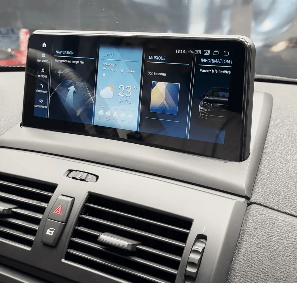 Pantalla Android 10,25″ para BMW X3 E83 (2004–2010) · vista 3