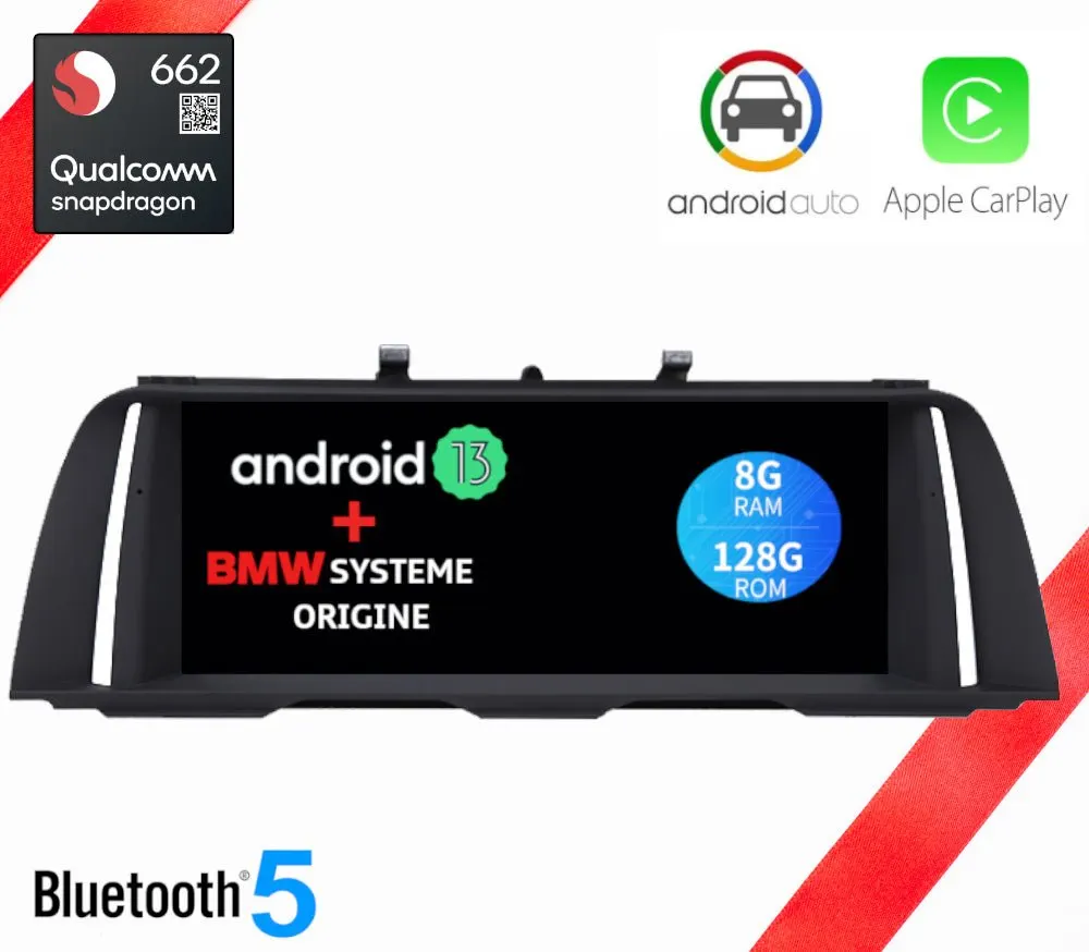 Pantalla Android 10,25″ para BMW Serie 5 F10/F11/F18 / M5 · NBT