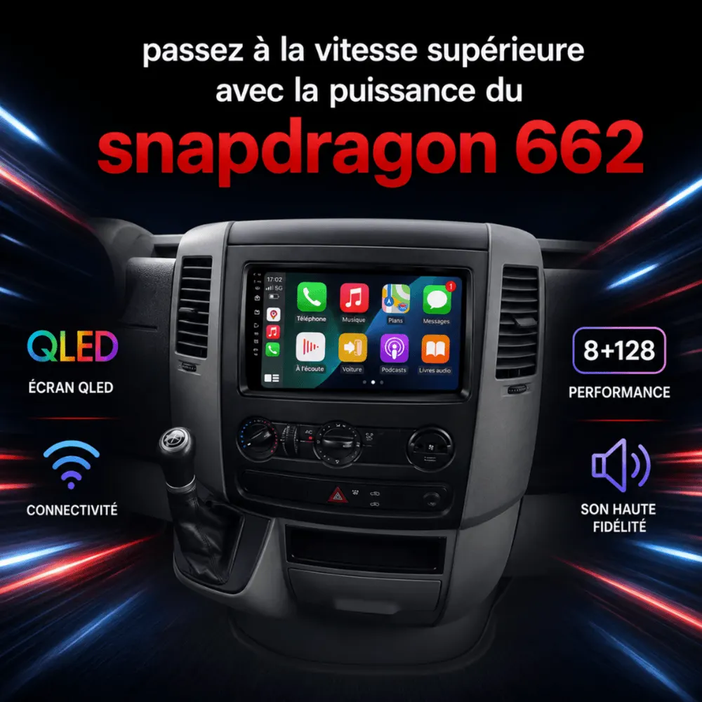 Radio Android 9″ para Mercedes Sprinter - W906/W209/W311/W315/W318