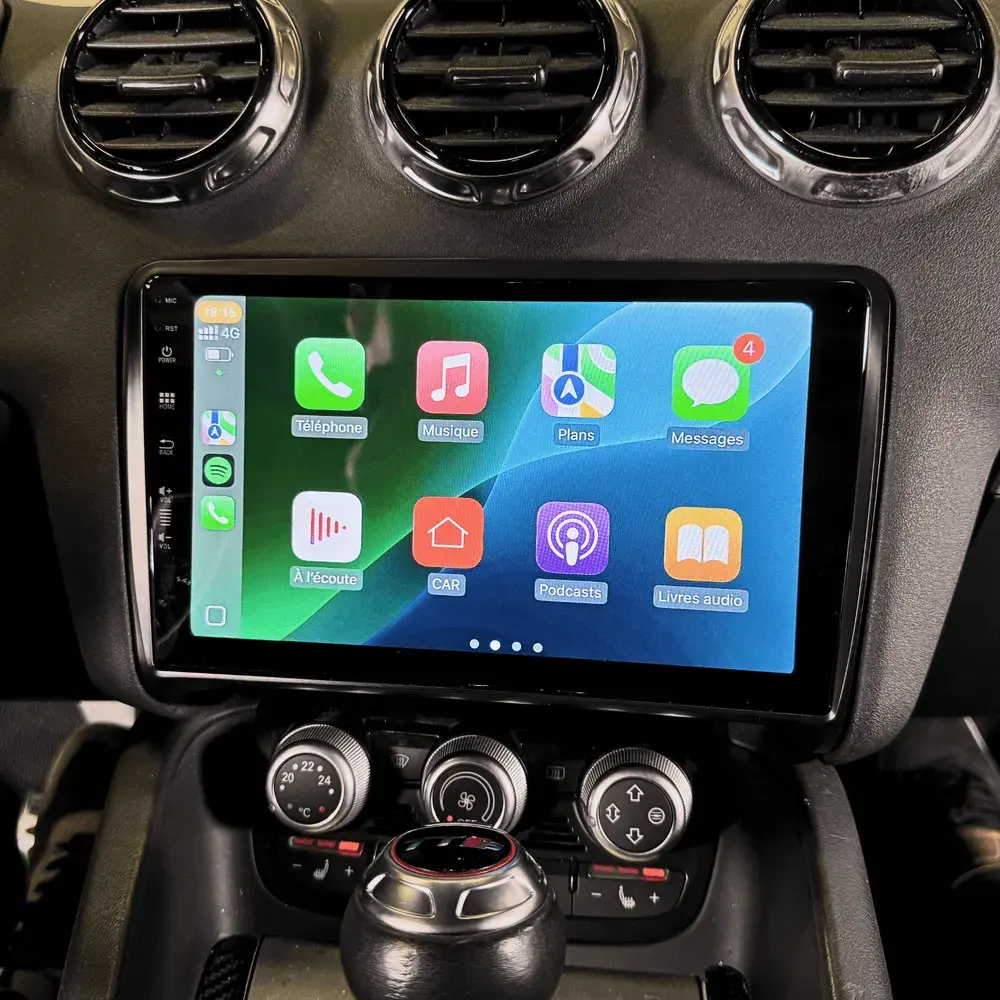 Radio Android 9″ para Audi TT MK2 (2006–2014) · vista 5