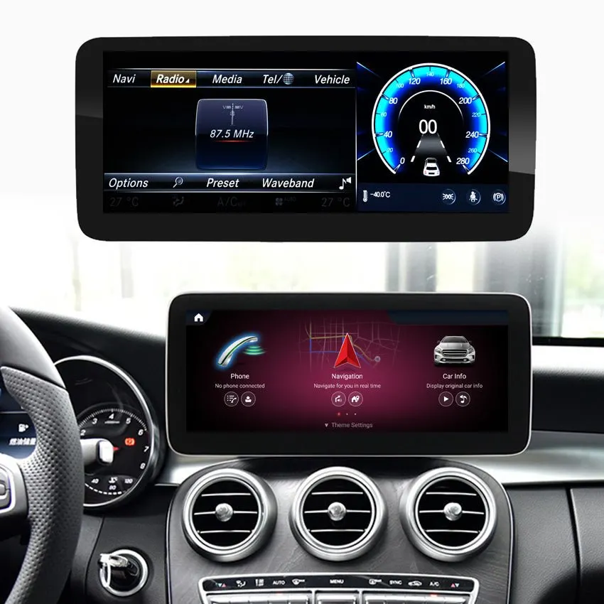 Pantalla Android 10,25″ para Mercedes Clase B Fase 1 · NTG 4.5 Y 4.7 (2013–2015) · vista 4