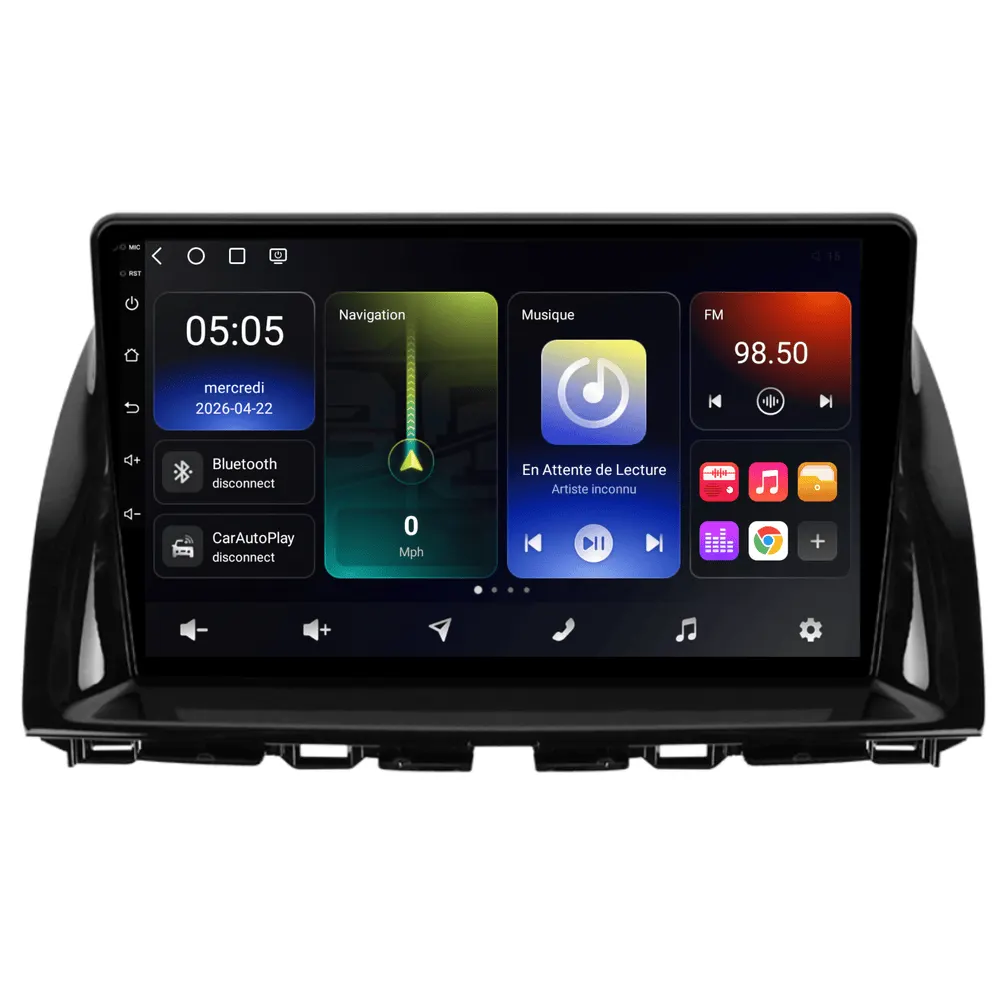 Radio Android 10,1″ para Mazda CX5 (2012–2017) · vista 6