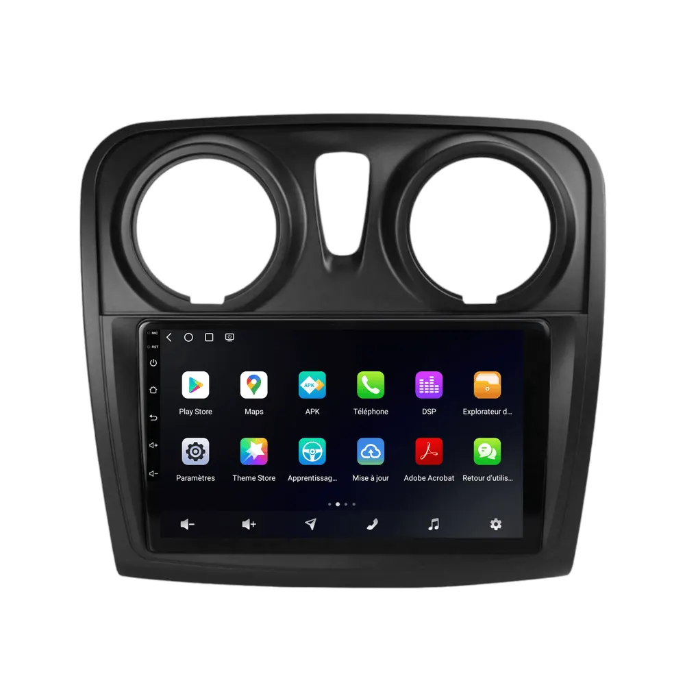 Radio Android 9″ para Dacia Logan II (2013–2020) · vista 2