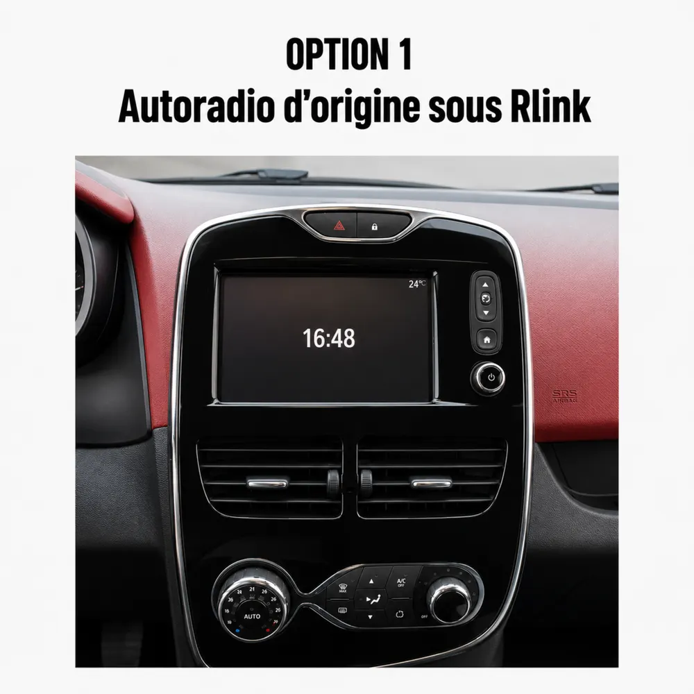 Radio Android 10,1″ para Renault Clio 4 Fase 1 (2012–2015) · vista 8