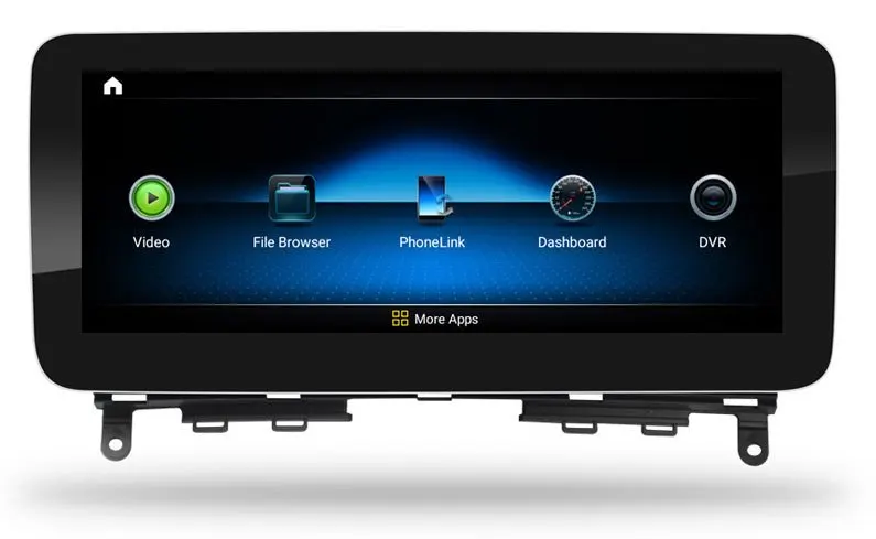 Pantalla Android 10,25″ para Mercedes Clase C W204 (2007–2010) · vista 3