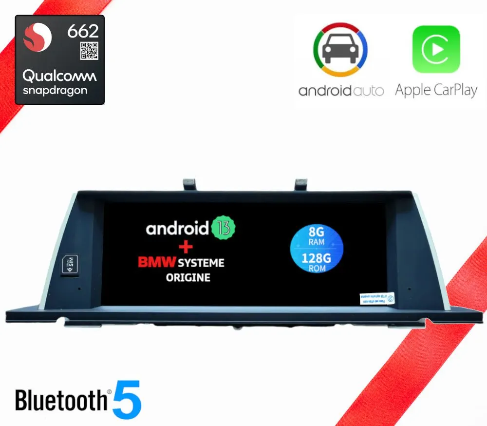 Pantalla Android 10,25″ para BMW Serie 5 F07 GT · NBT