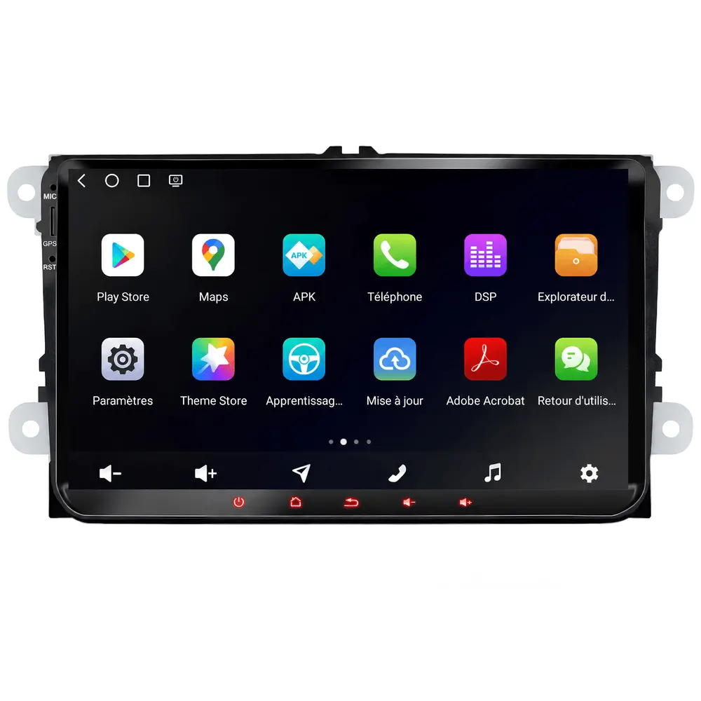 Radio Android 9″ para Volkswagen Scirocco (2008–2013) · vista 2