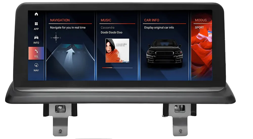 Pantalla Android 10,25″ para BMW Serie 1 E87, E81, E82 / E88 (2004–2012) · vista 4