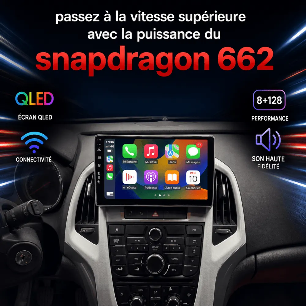 Radio Android 9″ para Opel Astra J
