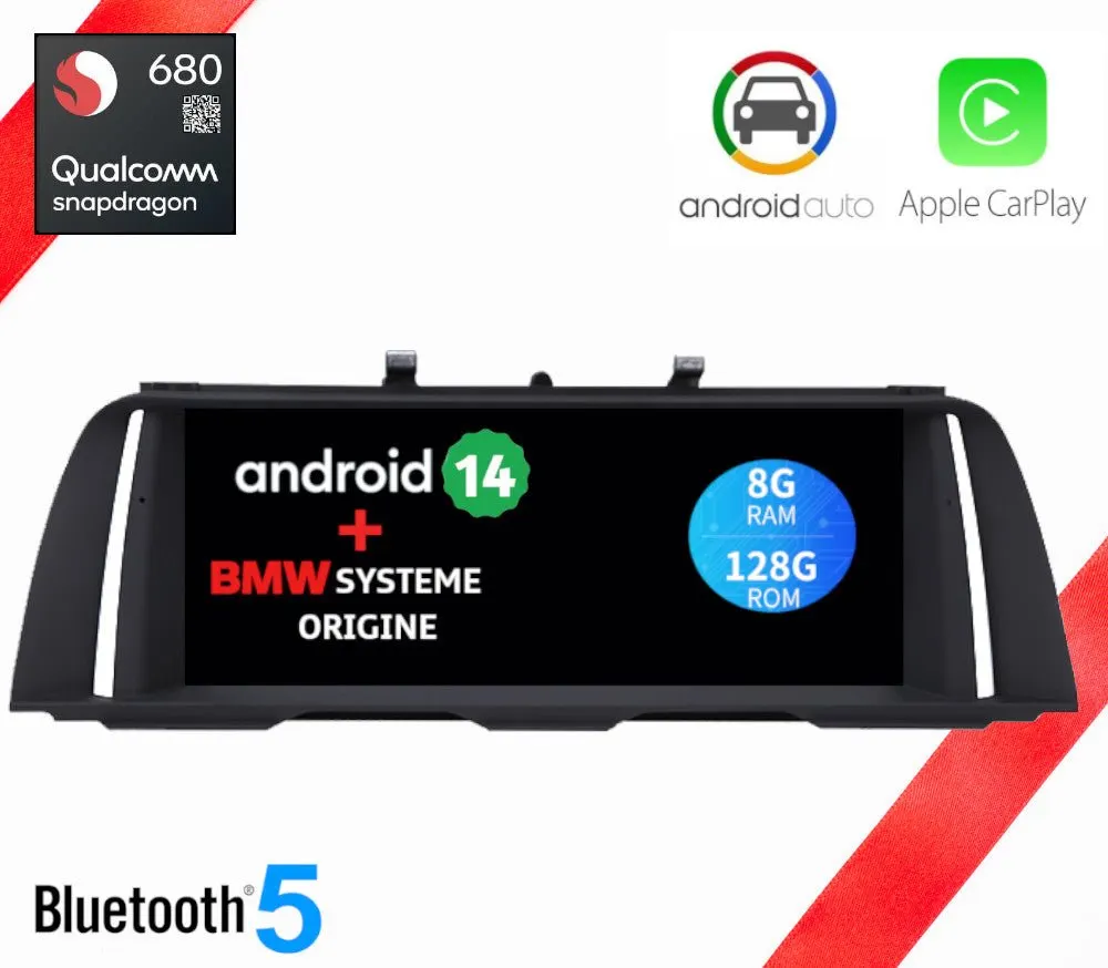 Pantalla Android 10,25″ para BMW Serie 5 F10/F11/F18 / M5 · CIC