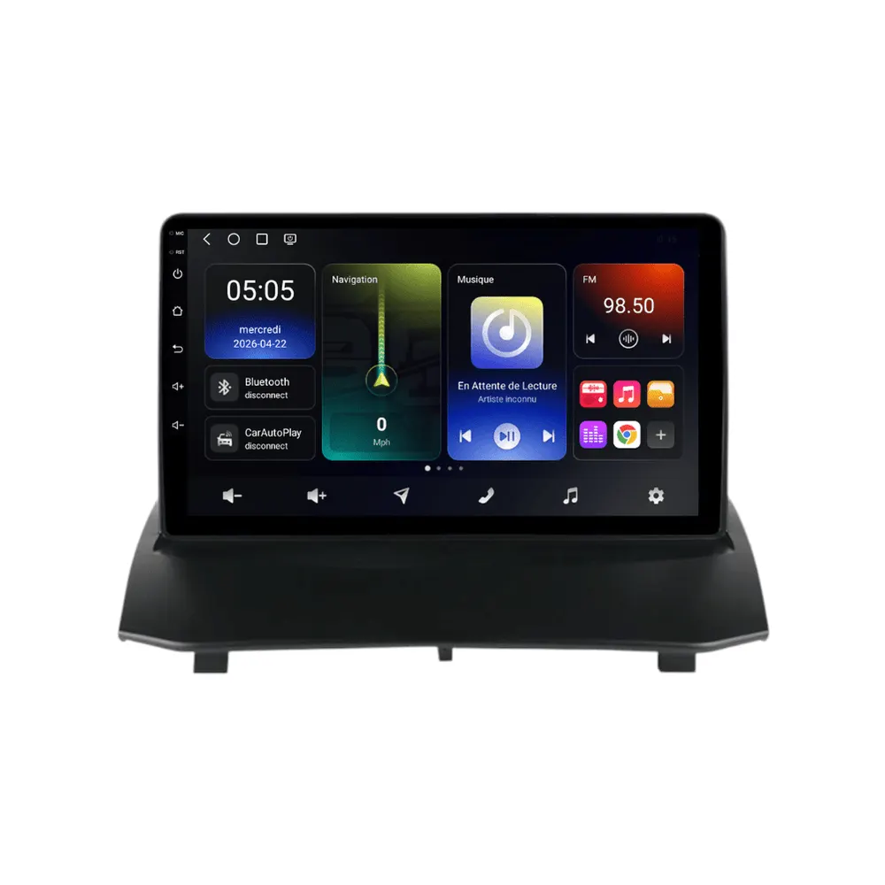 Radio Android 9″ para Ford Fiesta (2008–2017) · vista 7