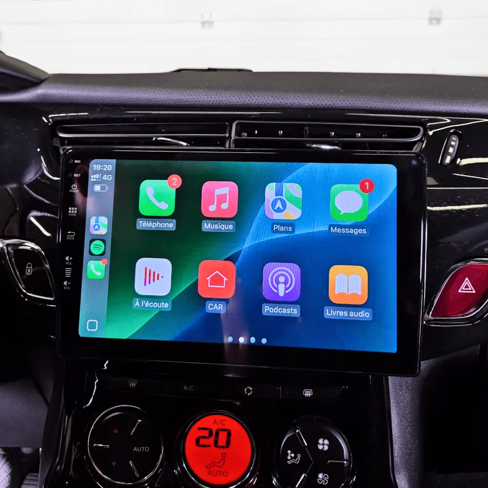 Radio Android 9″ para DS3 (2009–2019) · vista 6