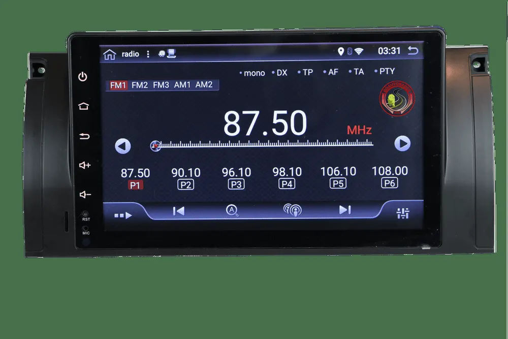 Radio Android 9″ para BMW Serie 5 M5 (1995–2004) · vista 6