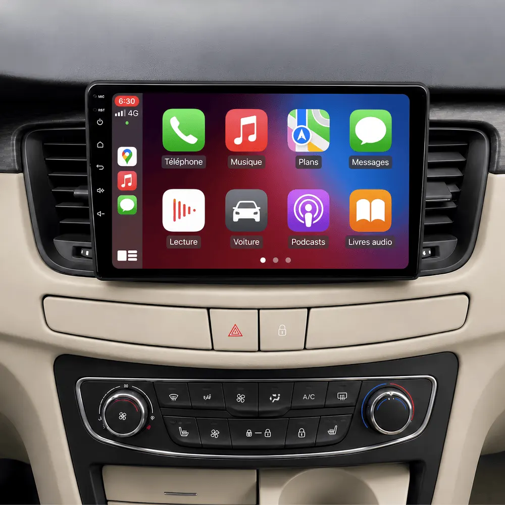 Radio Android 9″ para Peugeot 508 (2011–2018) · vista 5
