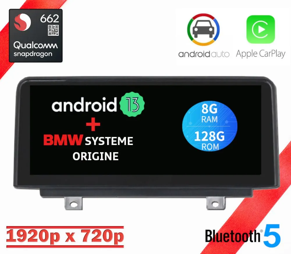 Pantalla Android 8,8″ para BMW Serie 1 F20/F21 · EVO