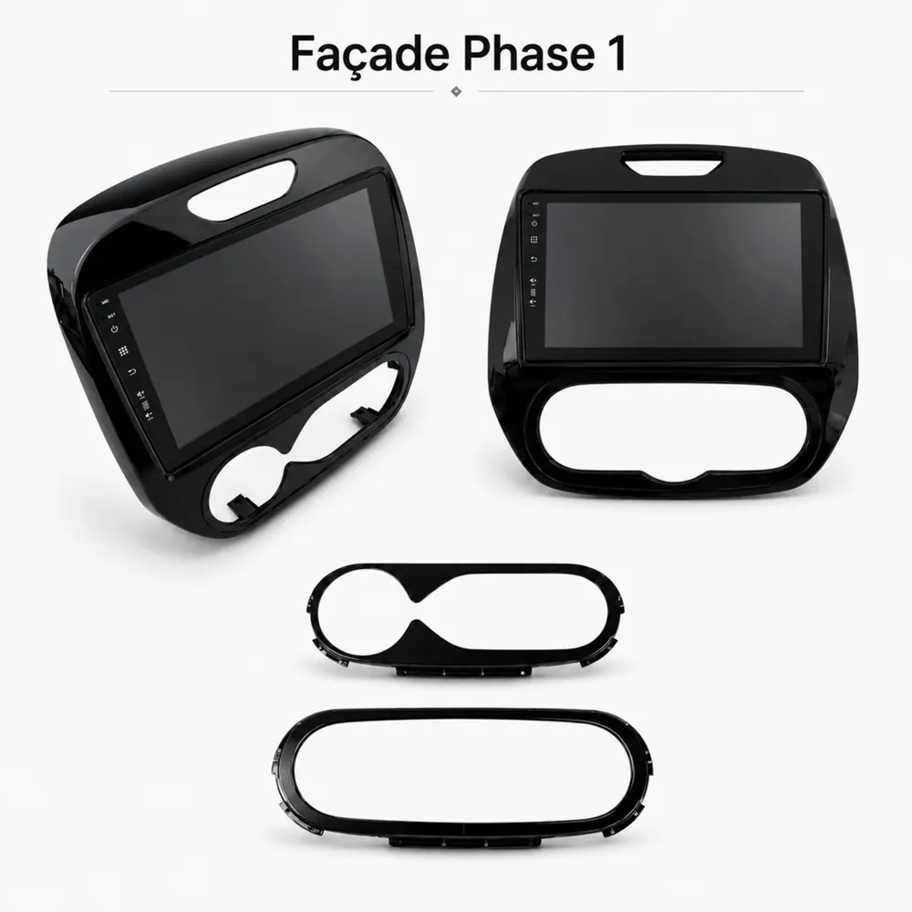 Radio Android 9″ para Renault Captur I (2013–2019) · vista 3
