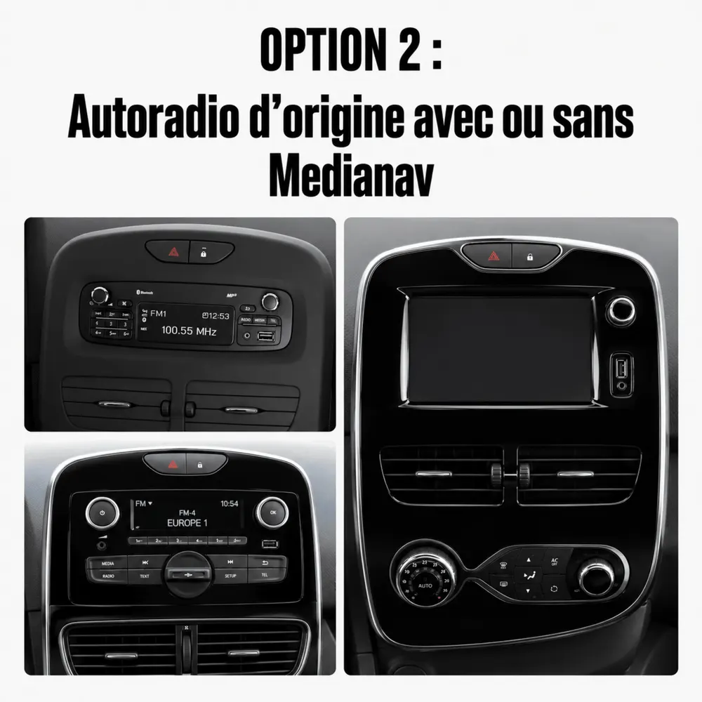 Radio Android 10,1″ para Renault Clio 4 Fase 1 (2012–2015) · vista 9