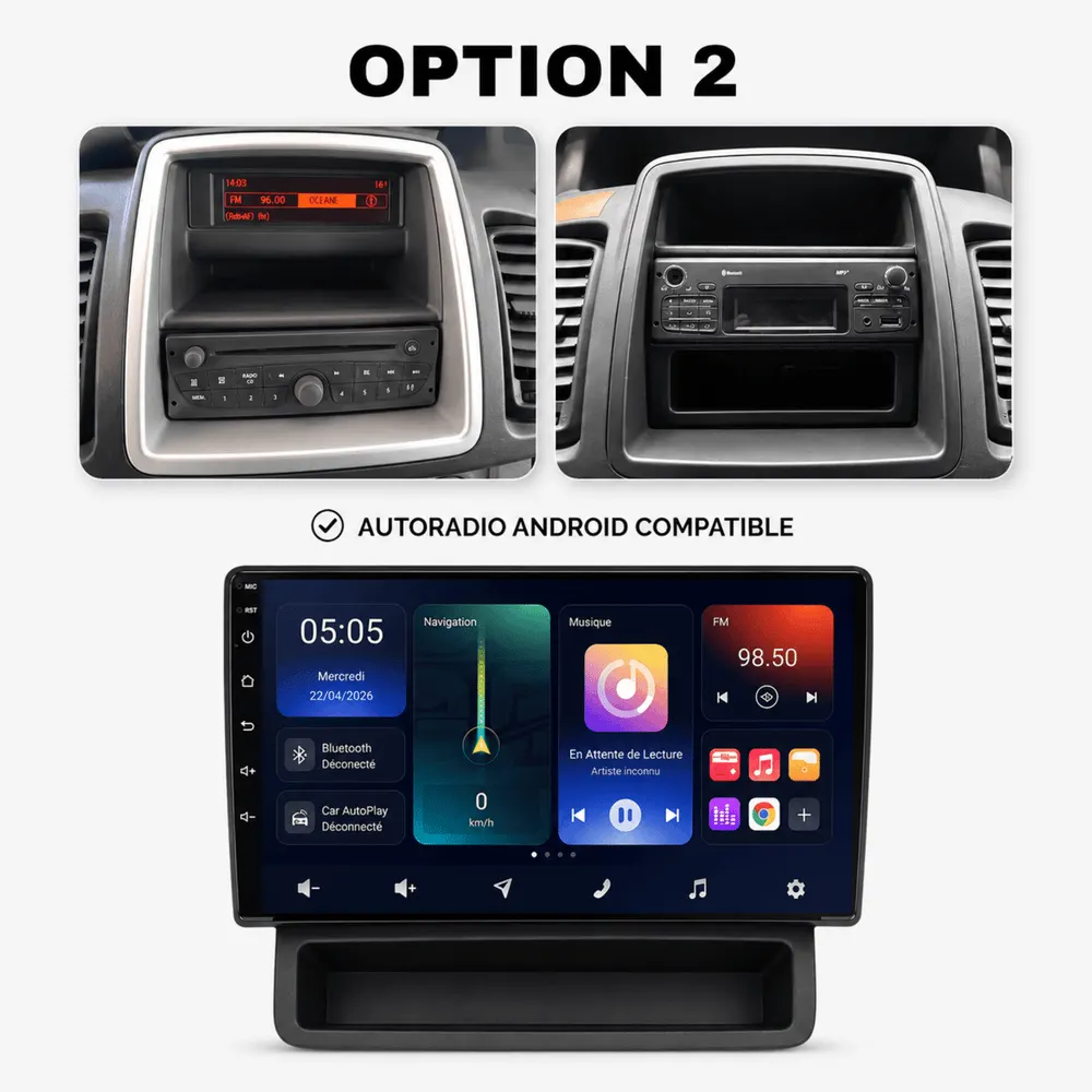 Radio Android 10,1″ para Renault Trafic 2 (2002–2014) · vista 9