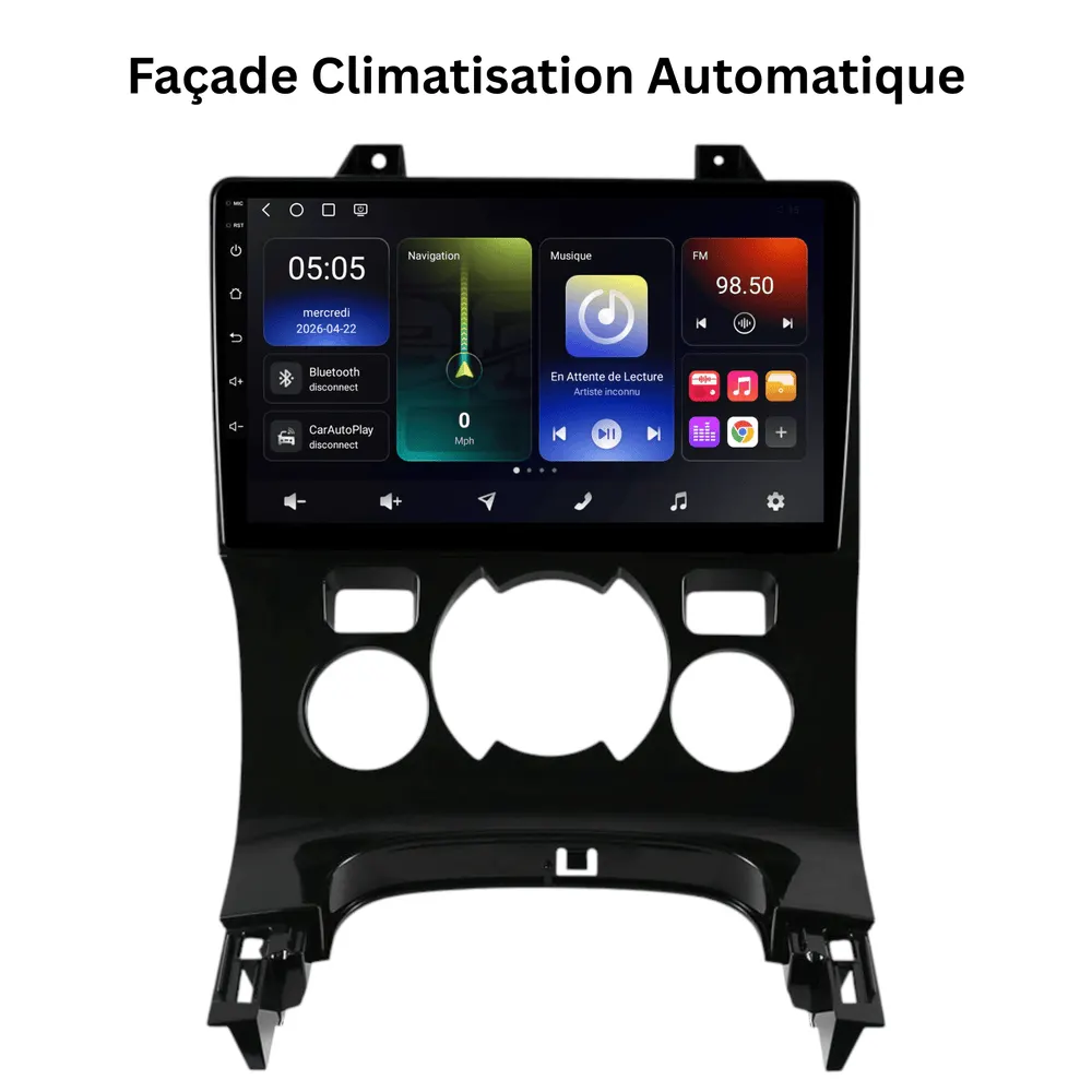 Radio Android 9″ para Peugeot 5008 (2009–2017) · vista 6