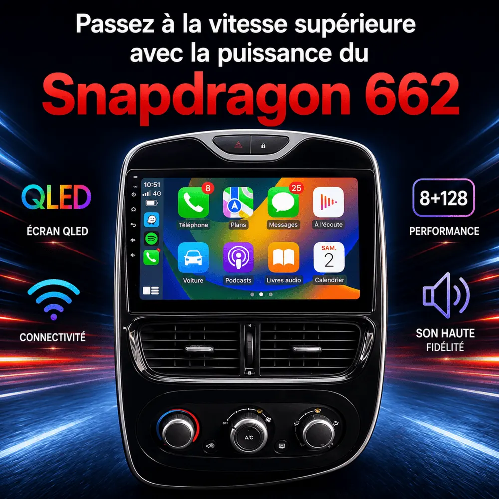 Radio Android 10,1″ para Renault Clio 4 Fase 2