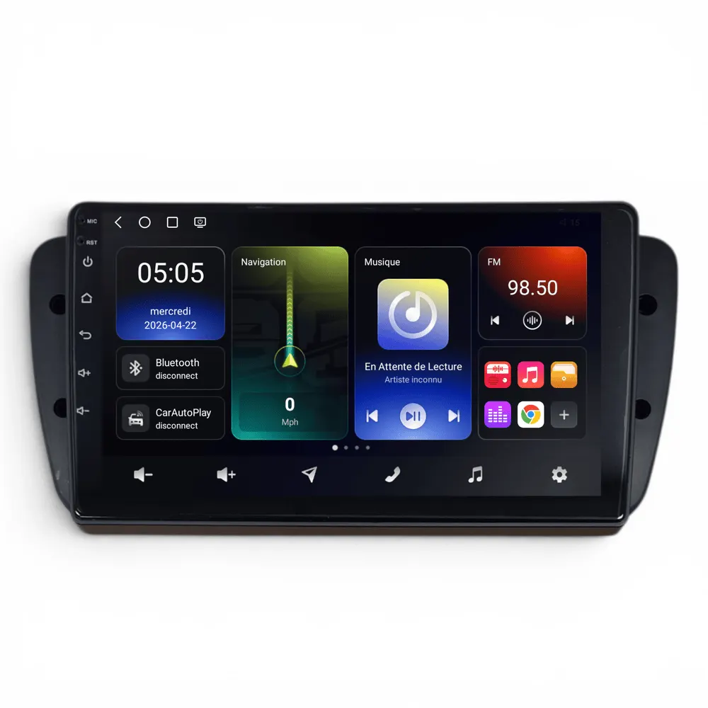 Radio Android 9″ para Seat Ibiza (2008–2015) · vista 2