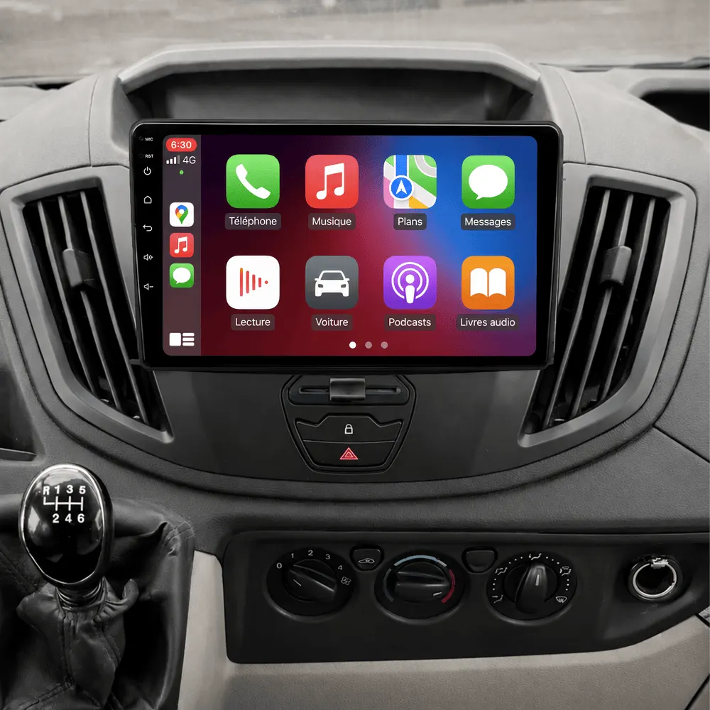 Radio Android 9″ para Ford Transit (2014–2018) · vista 5