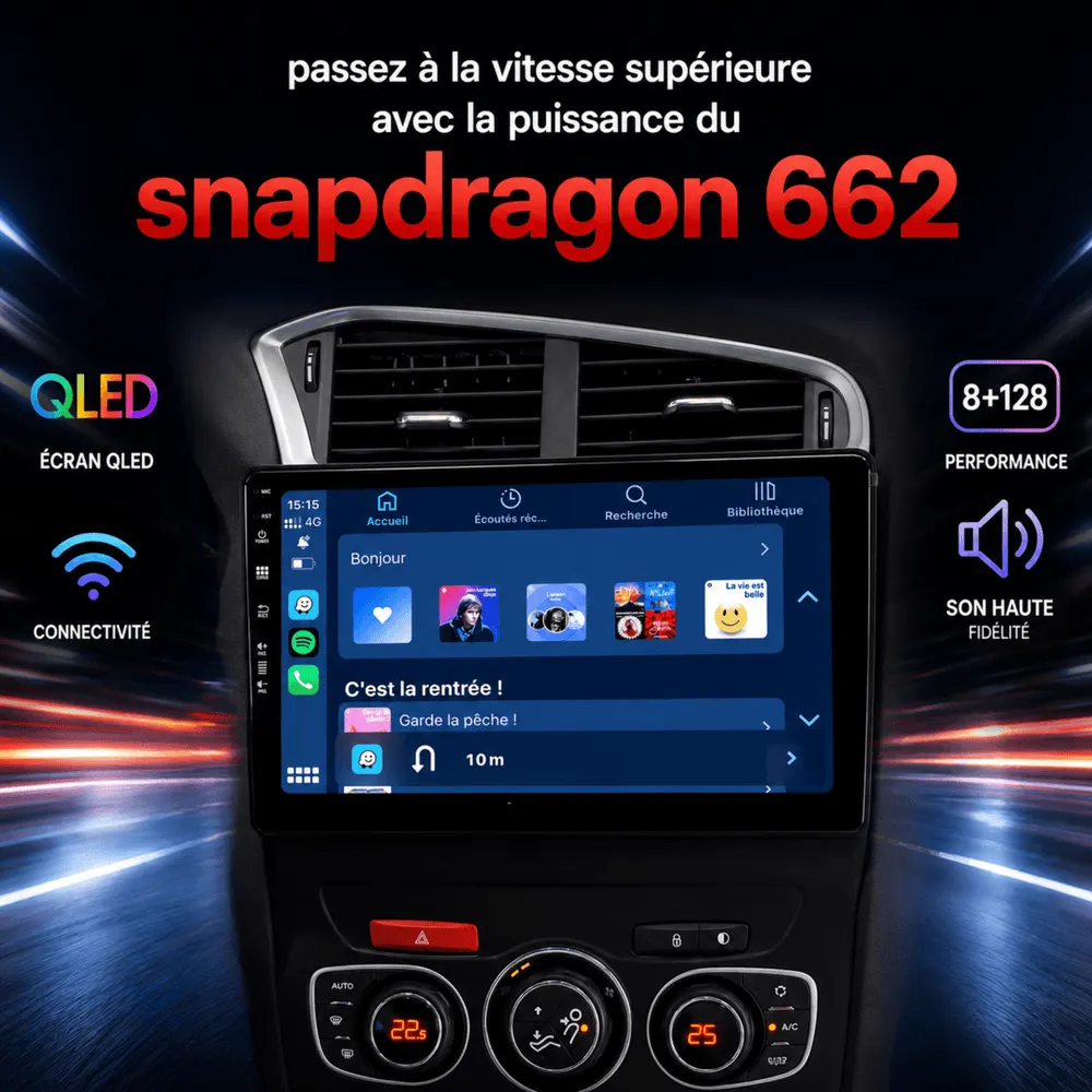 Radio Android 10,1″ para Citroën C4