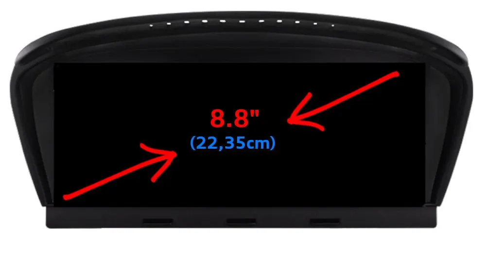 Pantalla Android 8,8″ para BMW Serie 3 E90, E91, E92, E93 / M3 (2005–2012) · vista 4
